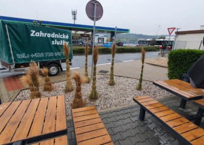 Ukázka údržby zeleně